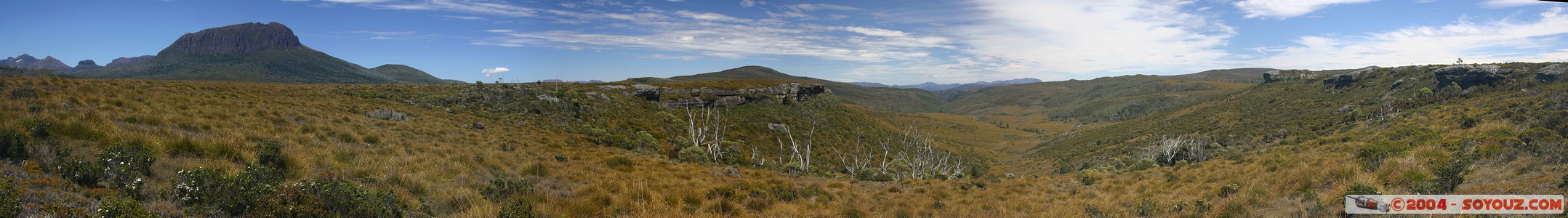 Overland Track - vue panoramique
Mots-clés: panorama