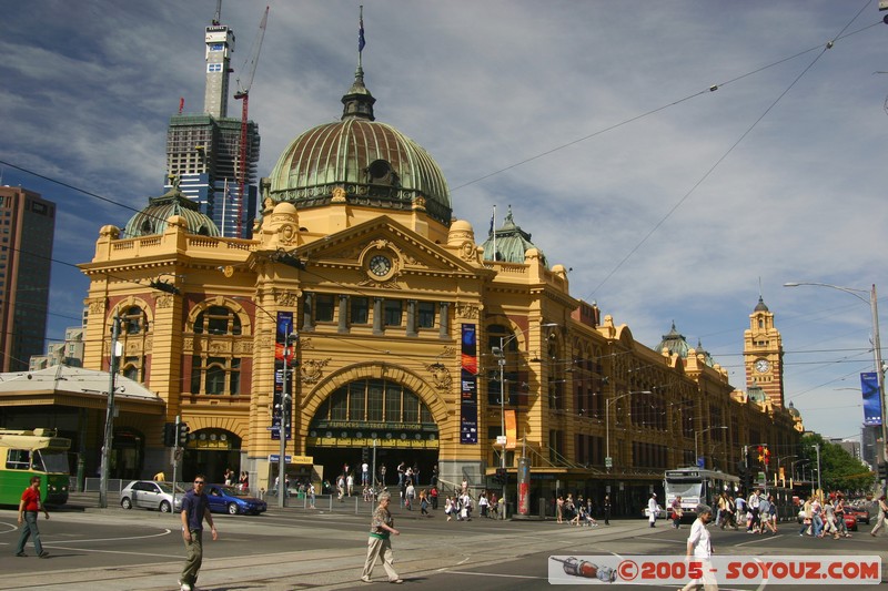 Melbourne - Flinders Street Railway Station
Mots-clés: Trains