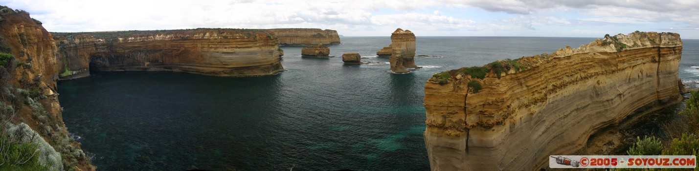 Great Ocean Road - Loch Ard Gorge -  The Razorback
Mots-clés: panorama