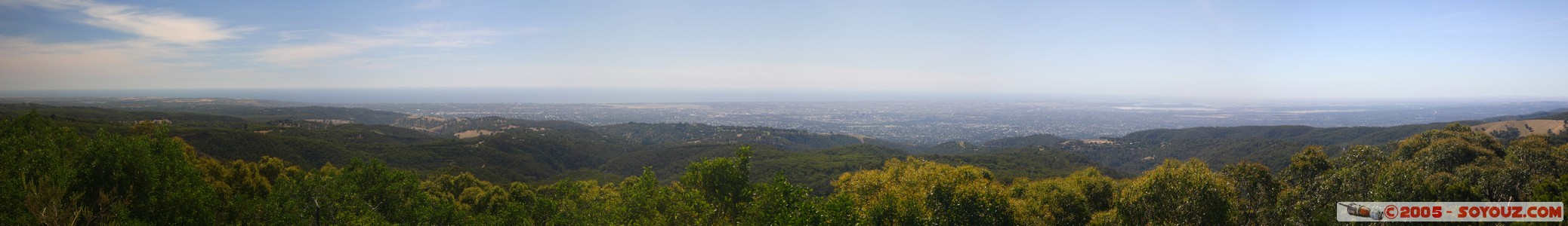View on Adelaide from the hills - panoramique
Mots-clés: panorama