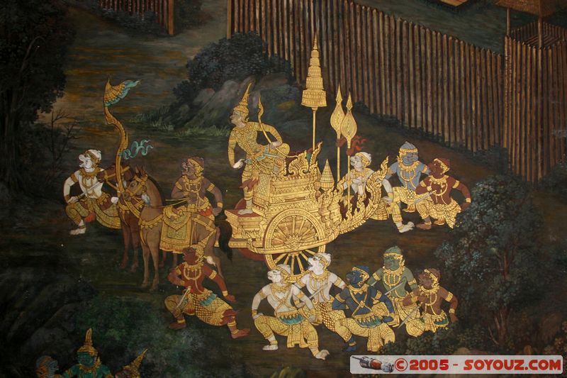 Bangkok - Wat Phra Kaew
Mots-clés: thailand Boudhiste peinture