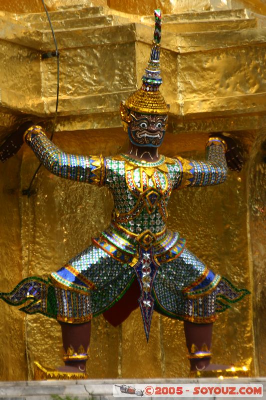 Bangkok - Wat Phra Kaew
Mots-clés: thailand Boudhiste statue