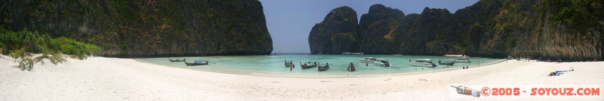 Koh Phi Phi Le - Maya Beach - panorama
Mots-clés: thailand mer plage panorama