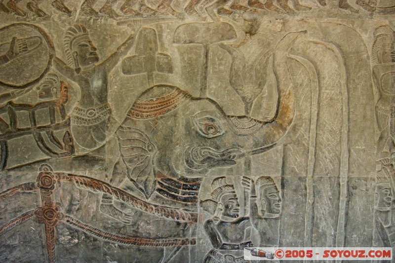 Angkor Wat - Bas reliefs
Mots-clés: patrimoine unesco Ruines Bas relief