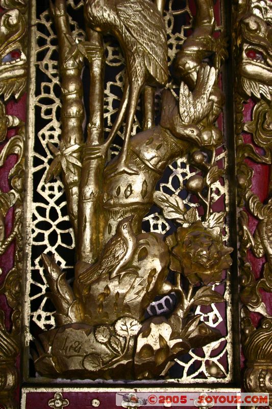 Hoi An - Trung Hoa Assembly hall
Mots-clés: Vietnam Hoi An patrimoine unesco Boudhiste sculpture