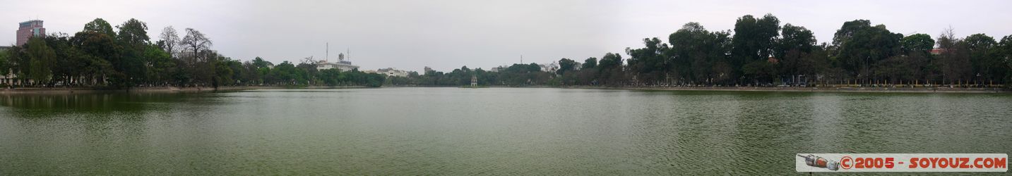 Hanoi - Hoan Kiem Lake - panorama
Mots-clés: Vietnam Boudhiste Lac panorama