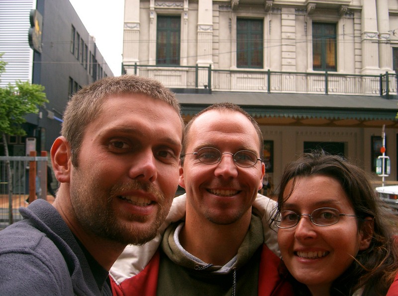Seb et Manue
Lors de notre 5e rencontre à Wellington.
Suisses - Wellington (Nouvelle-Zelande) - Octobre 2004
