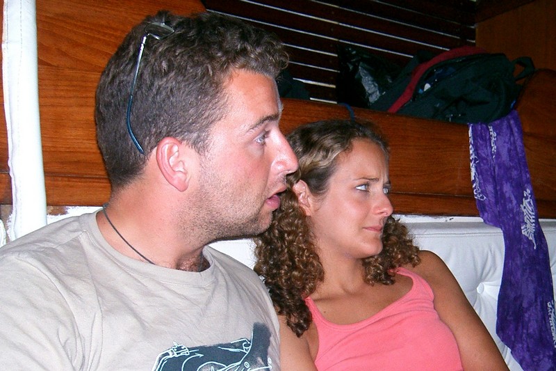 Jeff et Sarah
Anglais - White Sunday (Australie) - Novembre 2004
