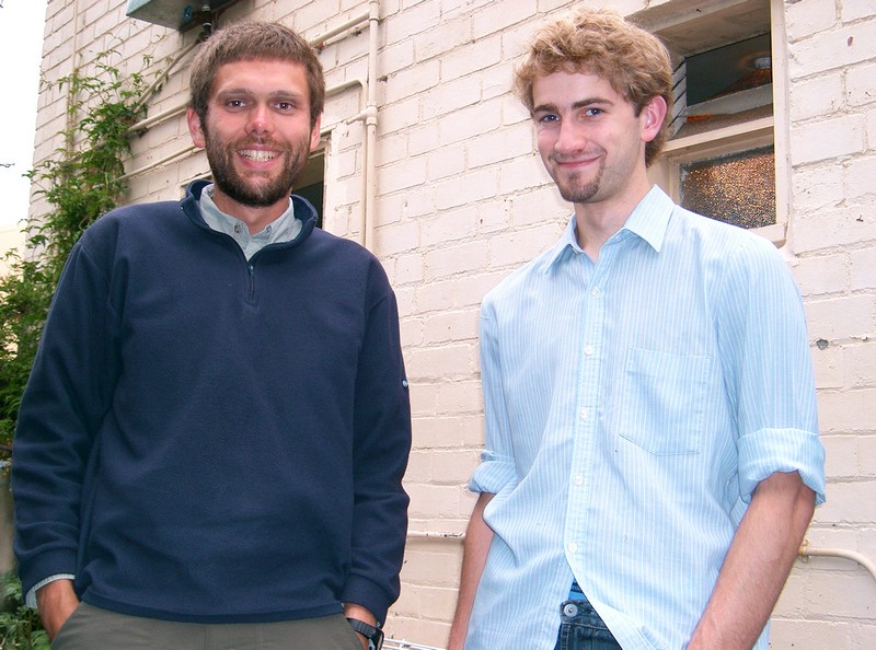 neveu de Louise
Australien - Hobart (Australie) - Décembre 2004
