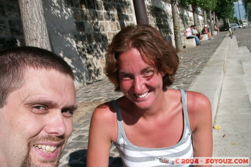 Moi et Evy - anni sur le bord de la seine
Evy avec qui j'avais voyagé pendant 3 semaines en Equateur. Nous nous sommes revu pour un weekend à Paris.
Allemande - Paris (France) - Juillet 2007
