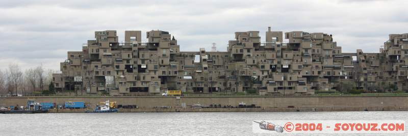 Habitat 67
Complexe résidentiel de l'architecte Moshe Safdie
