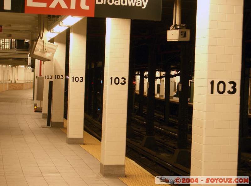 103th street metro station
