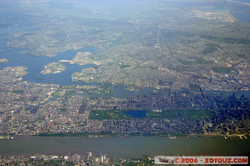 Vue aérienne de Manhattan
