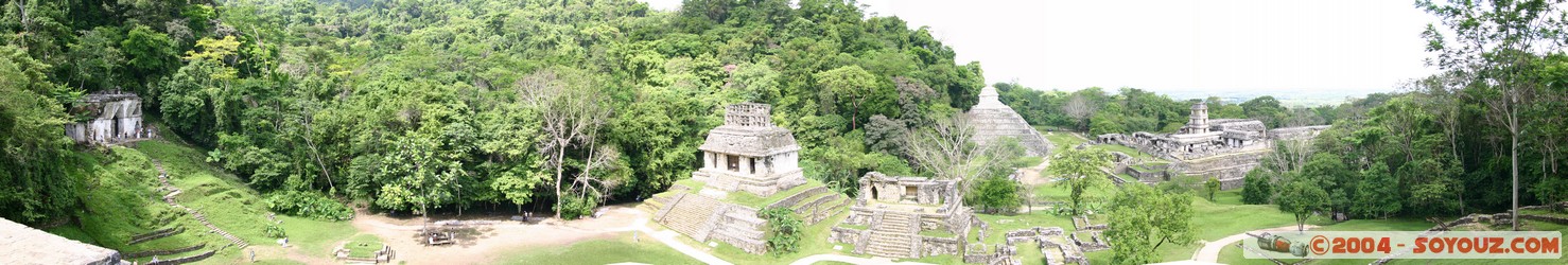 Palenque - vue panoramique
Mots-clés: Ruines patrimoine unesco panorama