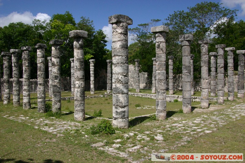 Chichen Itza - Las Mil Columnas
Mots-clés: Ruines Maya patrimoine unesco
