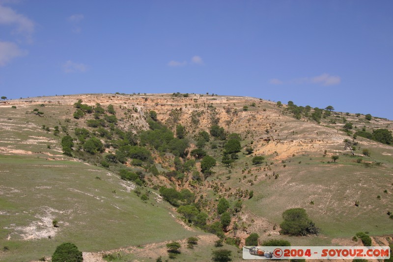 Paysage de la region de Puebla
