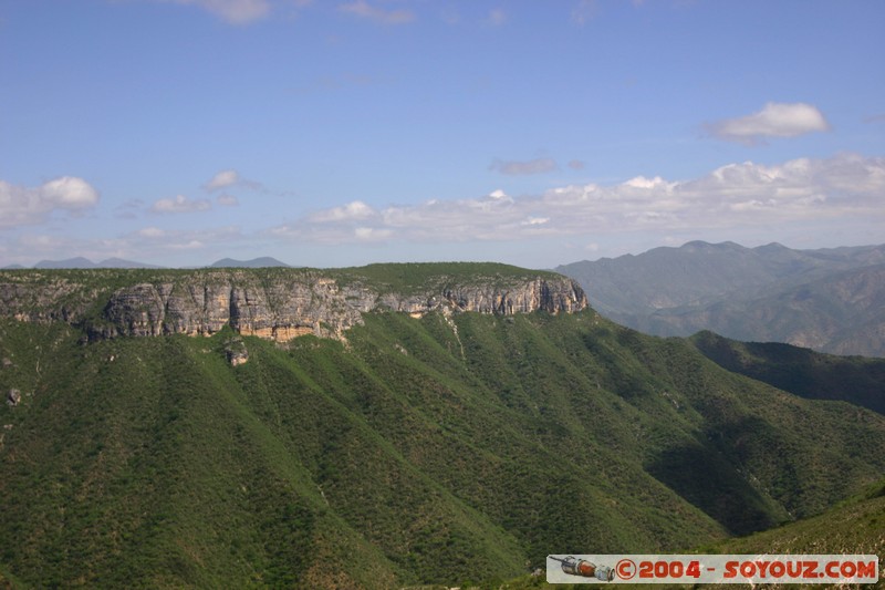 Paysage de la region de Puebla
