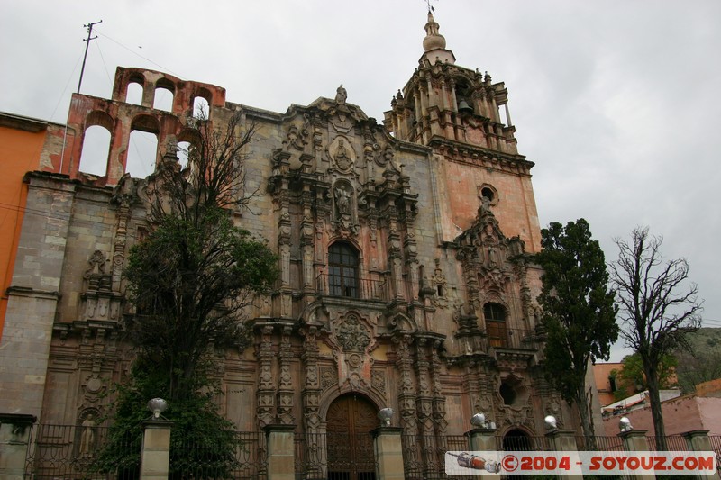 Guanajuato - Templo de la Compania de Jesus
Mots-clés: Eglise patrimoine unesco