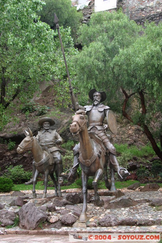 Guanajuato - Statue de Don Quichotte
