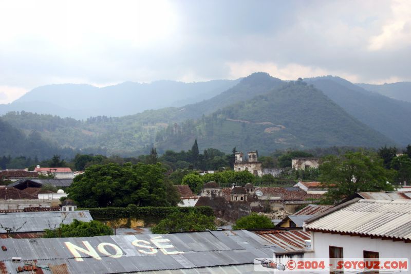 El Cerro de la Cruz depuis/from Sky Cafe
