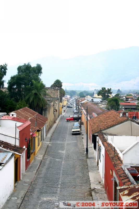 Vue de la  6e Calle depuis/from Sky Cafe
