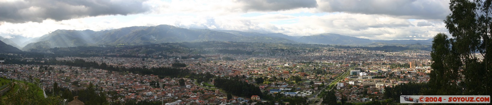 Mirador de Turi - vue panoramique sur Cuenca
Mots-clés: Ecuador panorama