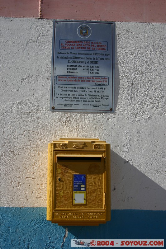 Chimborazo - Bouger avec la Poste!
Mots-clés: Ecuador volcan