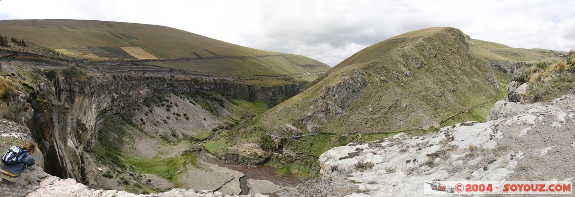 Chimborazo - gorge - vue panoramique
Mots-clés: Ecuador volcan panorama