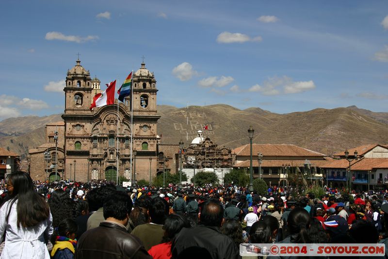 Cuzco - Plaza des Armas - Fiesta nacional
Mots-clés: peru personnes Fete cusco