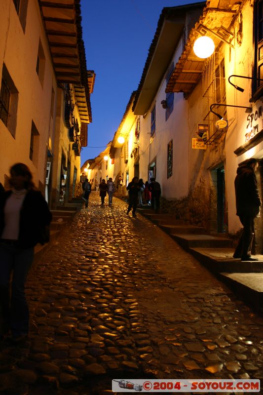 Cuzco - Cuesta San Blas de noche
Mots-clés: peru Nuit patrimoine unesco cusco