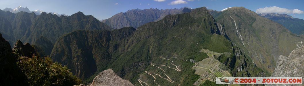 Huayna Picchu - vista del Machu Picchu - panorama
Mots-clés: peru Machu Pichu Ruines Incas patrimoine unesco panorama