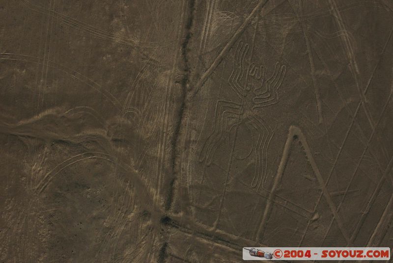 Las lineas de Nazca - arana (araignee)
Mots-clés: peru Nasca patrimoine unesco Ruines