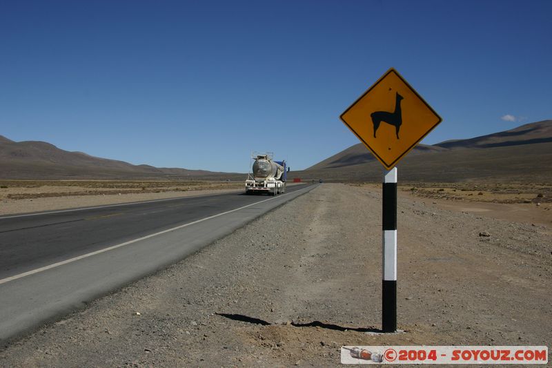 Reserva Nacional Salinas y Aguada Blanca
Mots-clés: peru Roadsign voiture