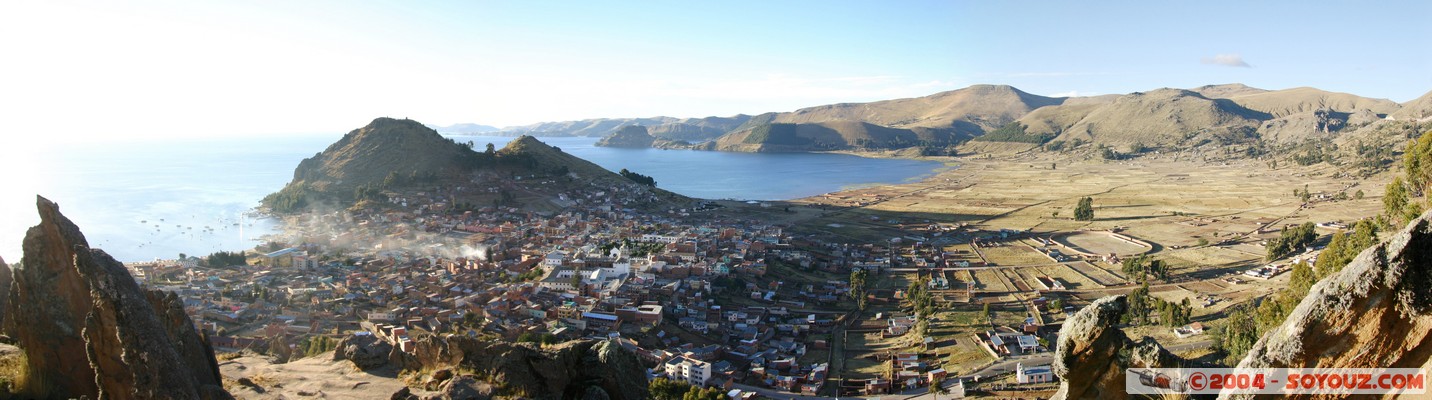 Horka del Inca - Vue sur Copacabana - panorama
Mots-clés: panorama