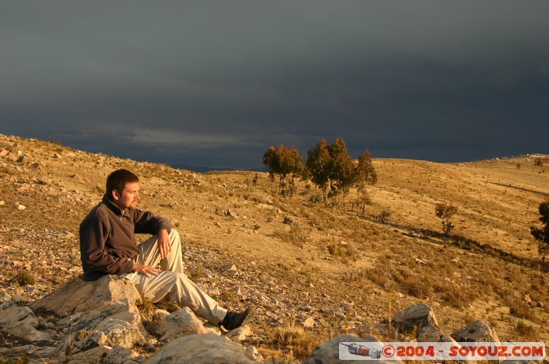 Isla del Sol - Xavier enjoying sunset
Mots-clés: sunset