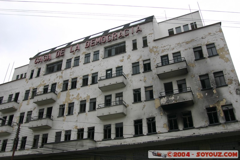 La Paz - Casa De La Democracia (tout un symbole)
