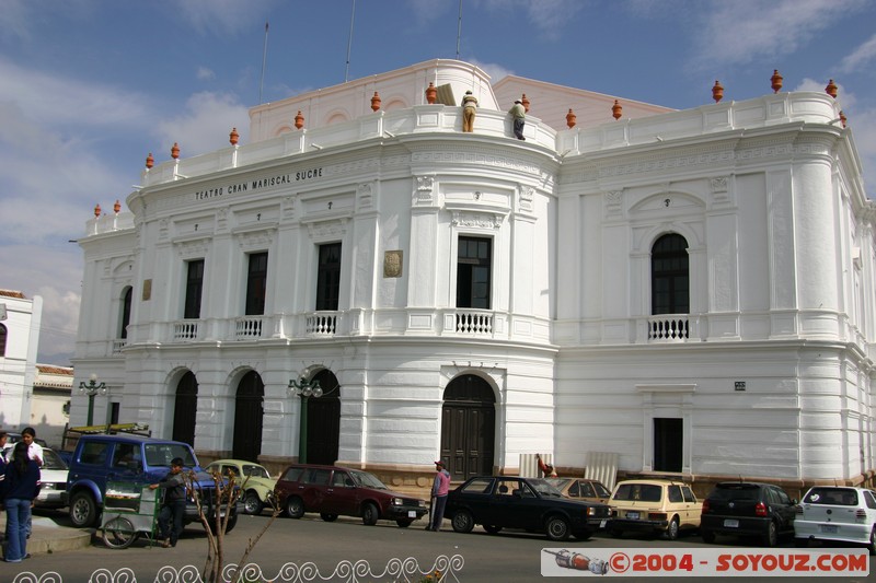 Sucre - Teatro Gran Mariscal Sucre
Mots-clés: patrimoine unesco