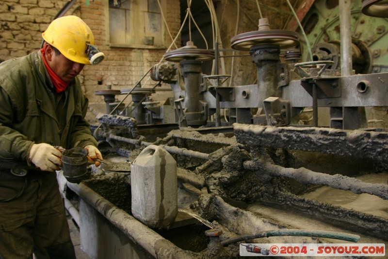 Mines de Potosi - Traitement du minerai
Mots-clés: usine