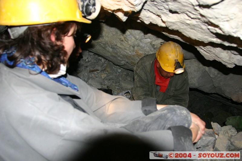 Cerro Rico - Mina Candelaria - Au fond de la mine
Mots-clés: Mine grotte