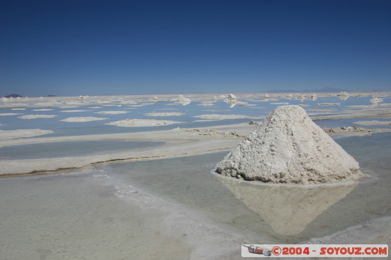 Salar de Uyuni - Recolte du sel
