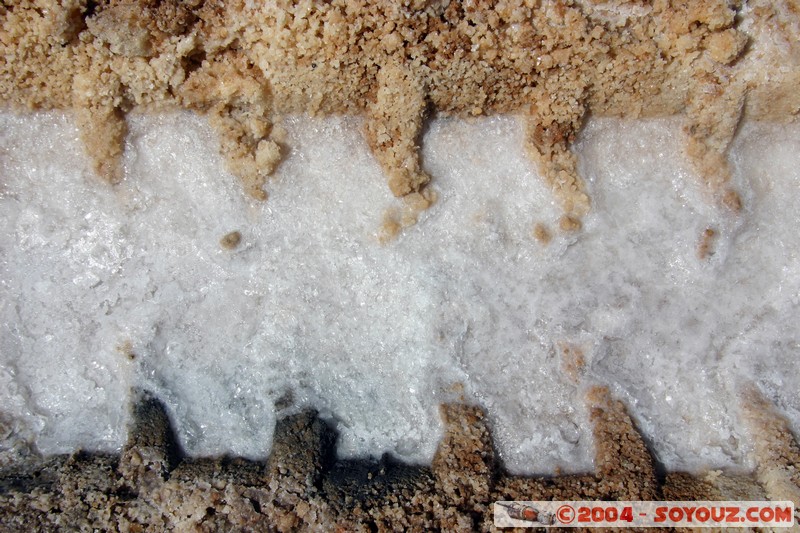 Salar de Uyuni - Jeux de couleurs minerales
