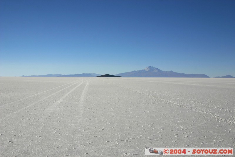 Salar de Uyuni - vue sur Isla Pescado
