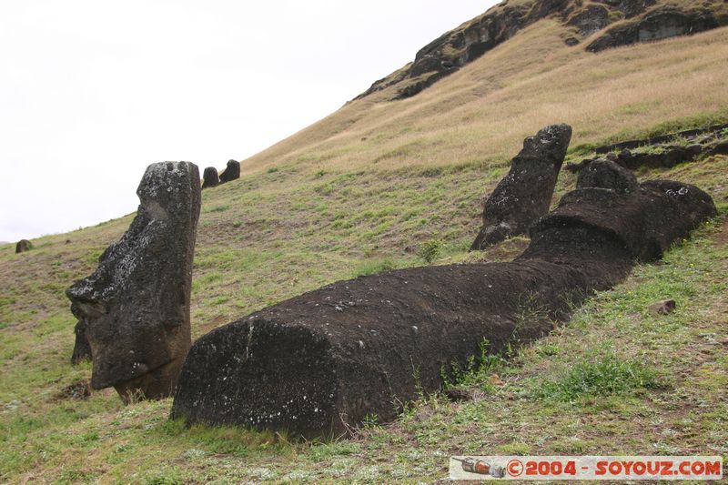 Ile de Paques - Rano Raraku - Carriere des moai
Mots-clés: chile Ile de Paques Easter Island patrimoine unesco Moai animiste sculpture