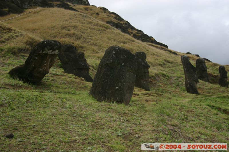 Ile de Paques - Rano Raraku - Carriere des moai
Mots-clés: chile Ile de Paques Easter Island patrimoine unesco Moai animiste sculpture