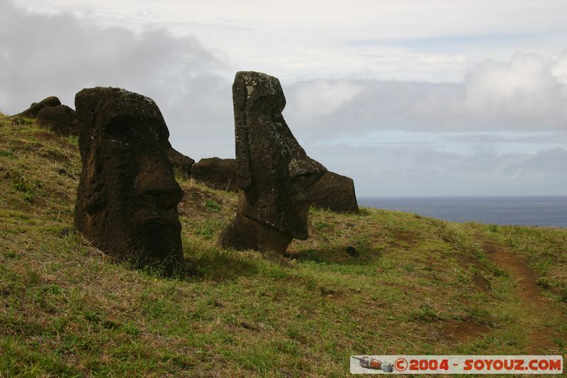 Ile de Paques - Rano Raraku - Carriere des moai
Mots-clés: chile Ile de Paques Easter Island patrimoine unesco Moai animiste sculpture