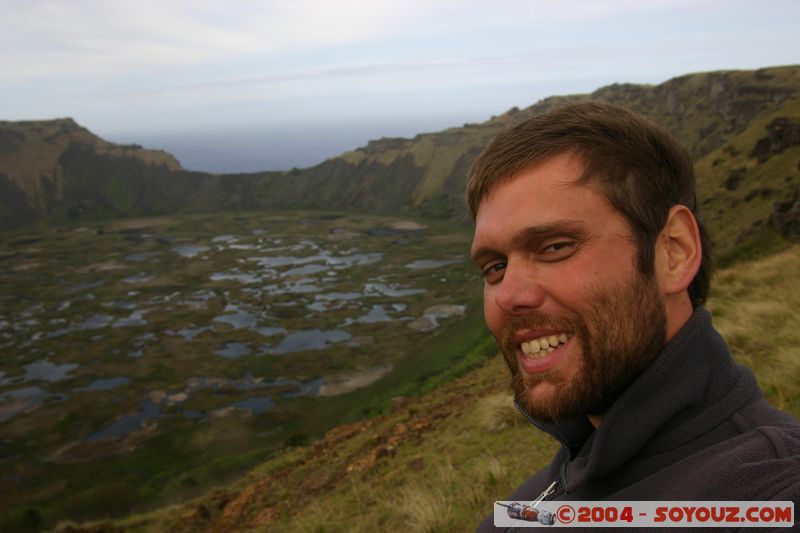 Ile de Paques - Rano Kau 
Mots-clés: chile Ile de Paques Easter Island patrimoine unesco volcan Lac