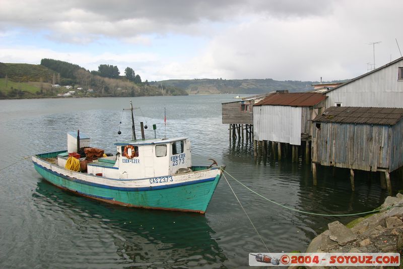 Castro - Maisons sur pilotis
Mots-clés: chile bateau