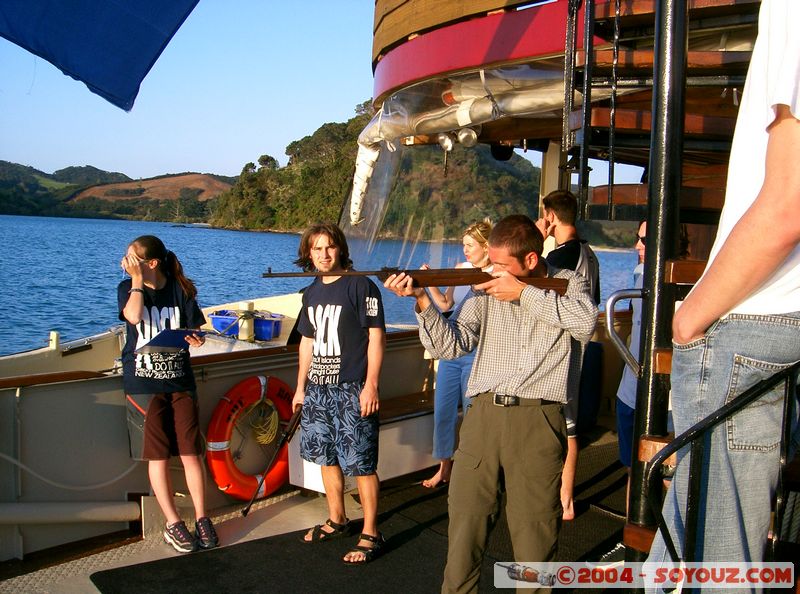 Bay of Islands - On The Rock boat - Xavier shooting
Mots-clés: New Zealand North Island