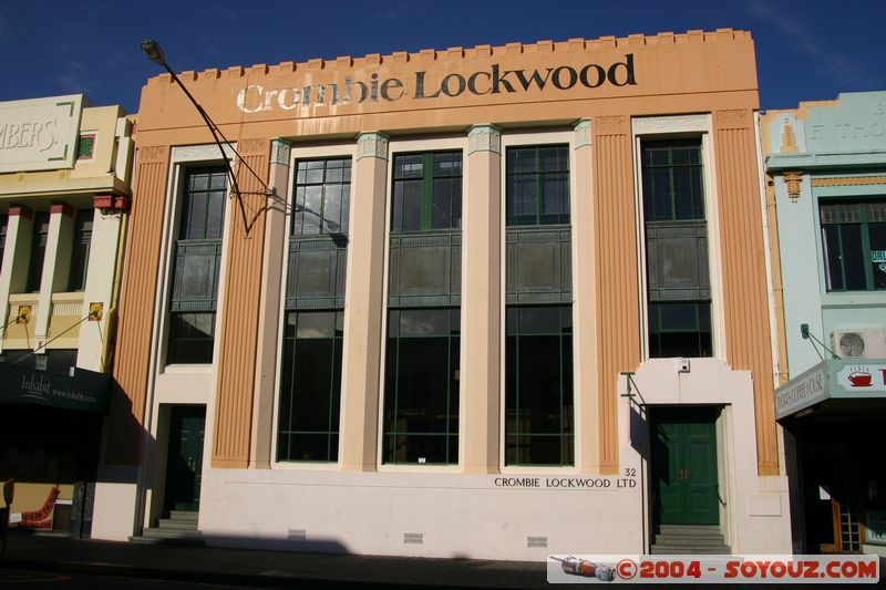 Napier - Art Deco - Crombie Lockwood
Mots-clés: New Zealand North Island Art Deco