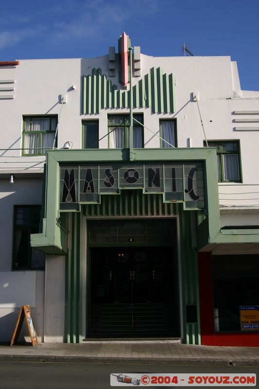 Napier - Art Deco - Masonic Complex
Mots-clés: New Zealand North Island Art Deco